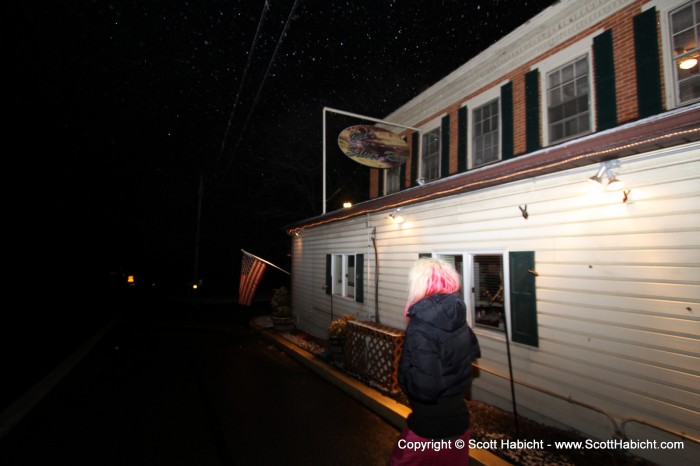 Later that night we went to Bud's at Silver Run for dinner...