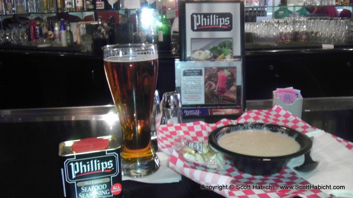 I had to go to Indianapolis for work, and this is dinner at the airport.