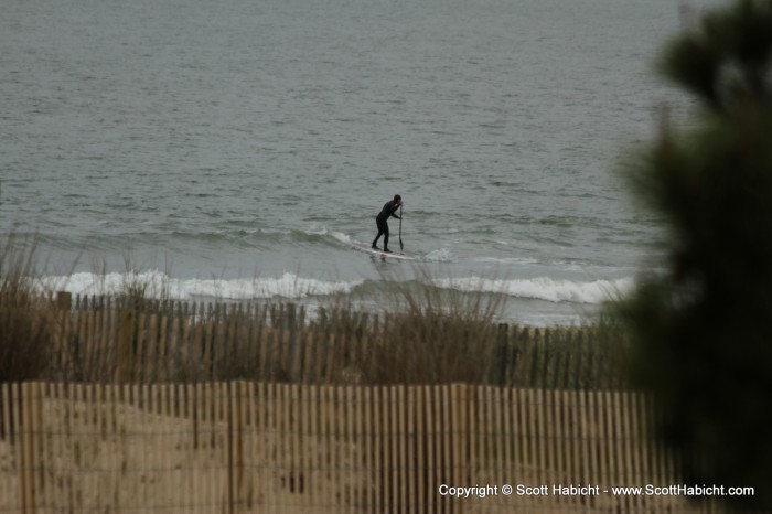 With a wetsuit, it's never too cold.