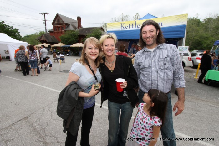 While walking around an event in Sykesville, MD we ran into some old friends, Sarah and Jeff Walsh.