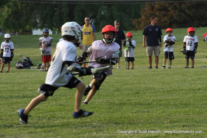 Lacrosse is big in the family, and Taylor plays, too.