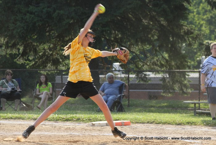 Bridget made the softball all-star team...