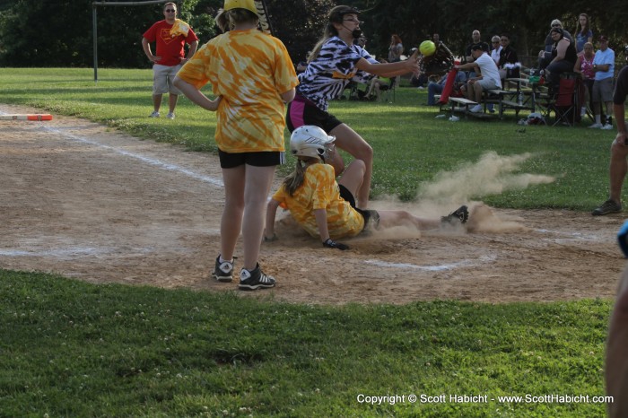 She's a great softball player!!!