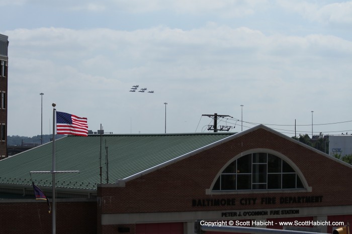 Getting the flag in the shot was good, too.