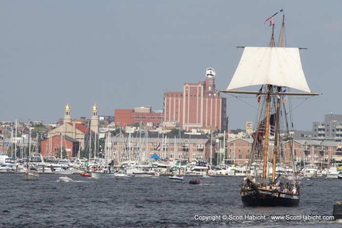 After the air show we went down to see the tall ships.