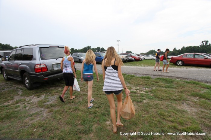 Vans Warped Tour came to town, and I took Kelli, Bridget, and Beatrice.