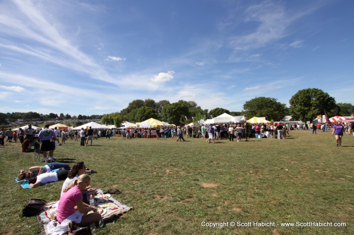 The Maryland Wine Festival was going on...