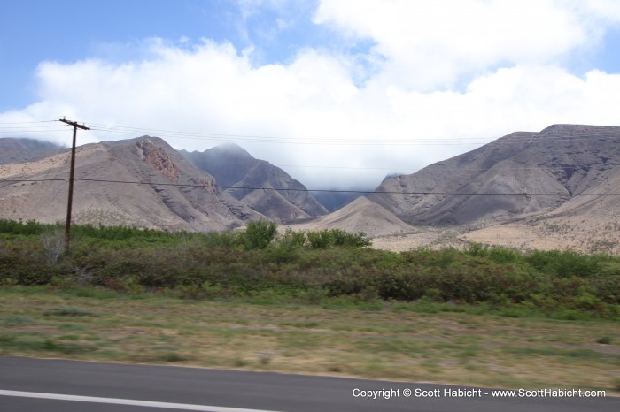 I was constantly in awe of the volcanos.