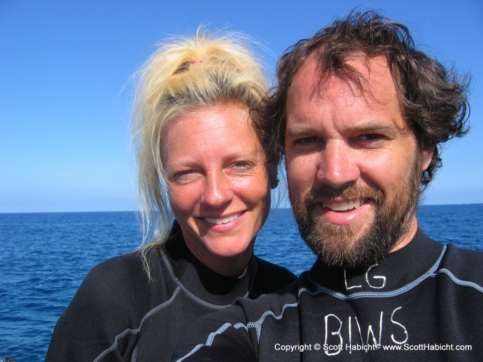 Our next day was in Kona and we were doing our only dive of the trip.