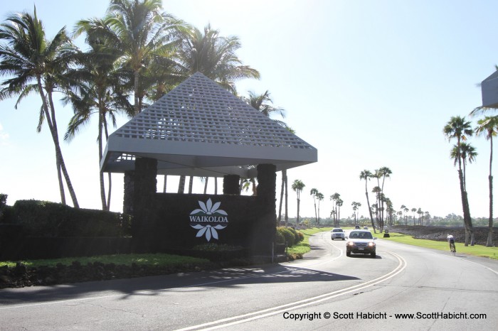 Our fourth place of stay during the trip, the resort area of Waikoloa.