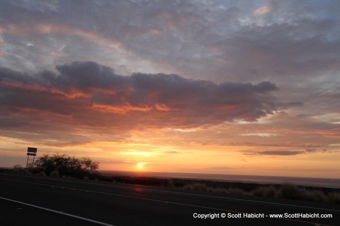 The sunsets were always good in Hawaii (Kelli saw the green flash on the last day, I missed it).