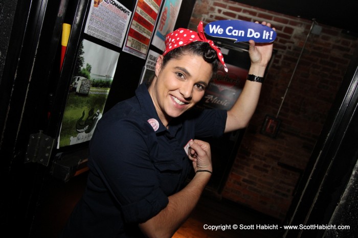 Rosie the Riveter.