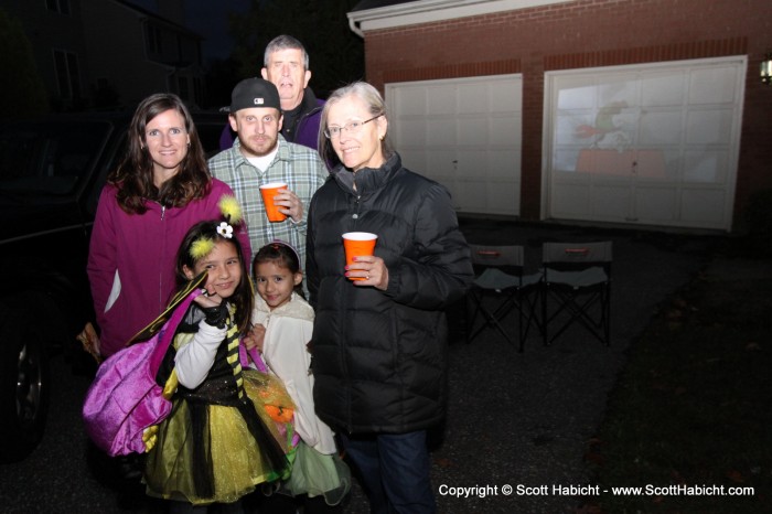 Trick or treat time.