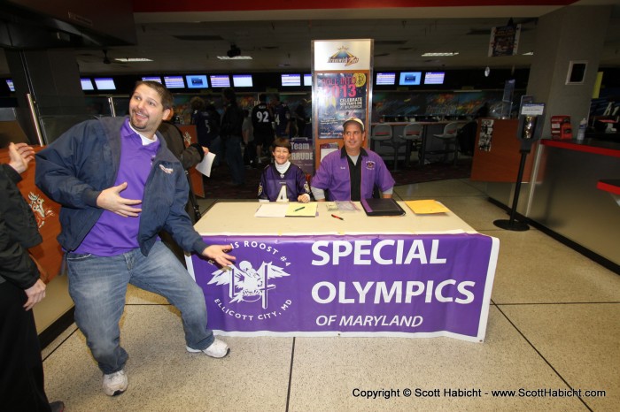 Another Roost event, this one was bowling to raise money for Special Olympics.