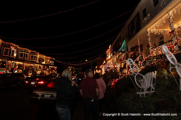 We love to walk down the street and see the lights.