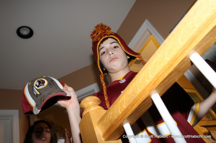 Forever a Redskins fan is Mark.