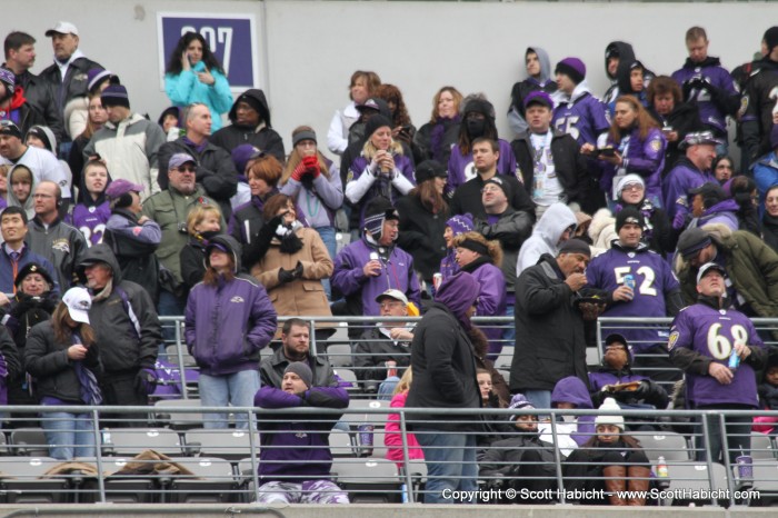 Find Mitch, Cindy, Denis, and Kim. The four of them were up in the club level for the event.