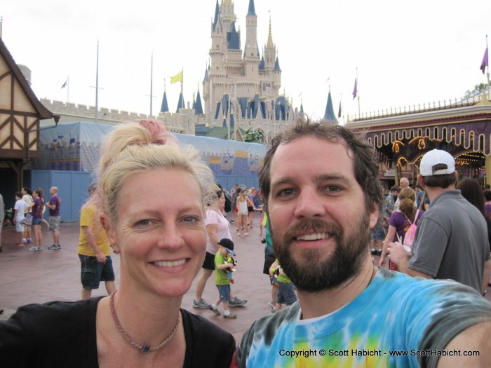 We headed back to the Magic Kingdom for a few hours.