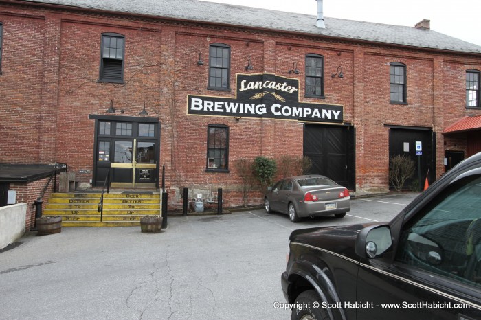 Our next stop was Lancaster Brewing Company.