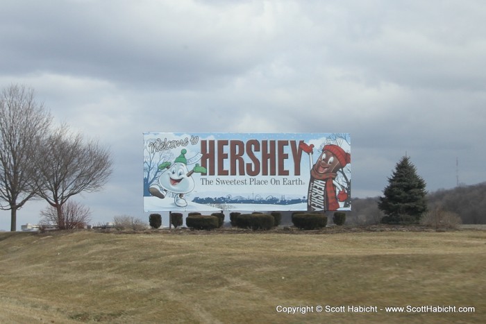 Our next stop was Hershey, PA.