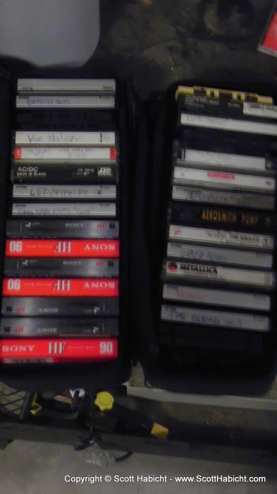 How many of you have cassette tapes left?