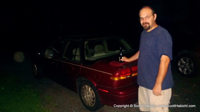 Mathew with the Saturn.