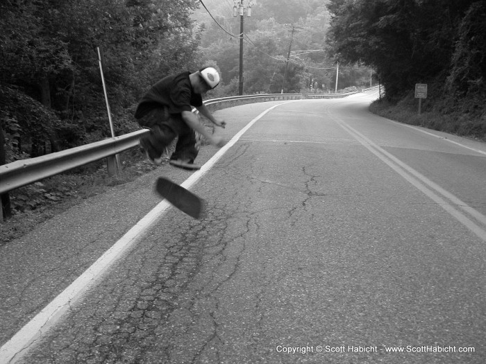 I came across these kids skateboarding in the hills of Ellicott City.