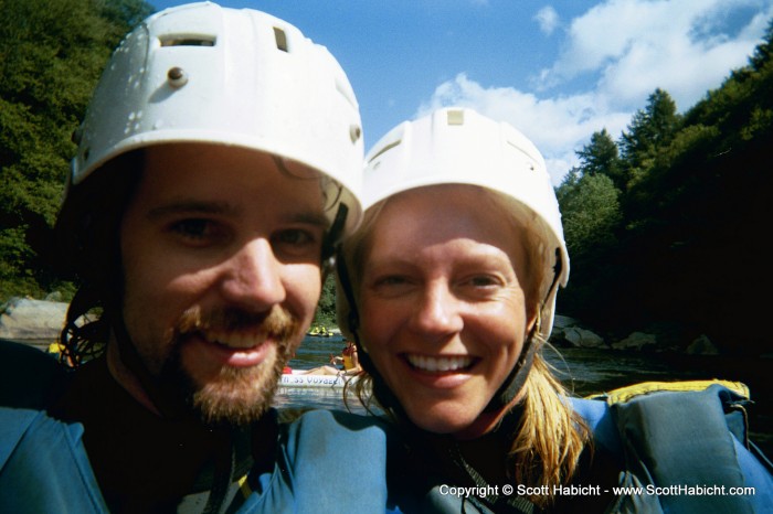 Helmets are needed, but damn we look like dorks!! (maybe it's not the helmet)