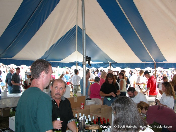 It was a great day under the big top.