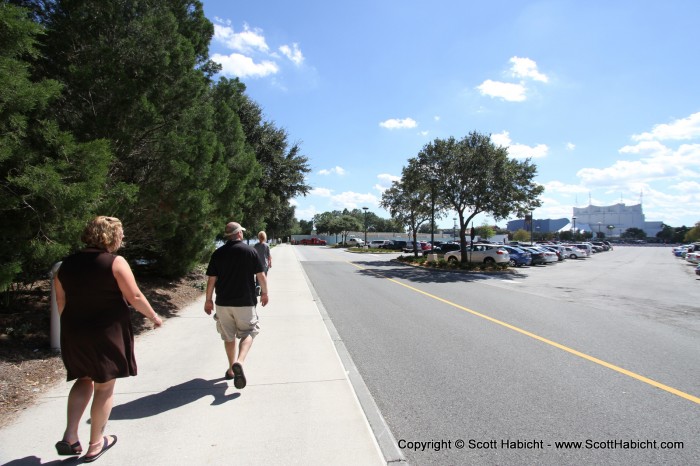 And then walked to Downtown Disney for some lunch.