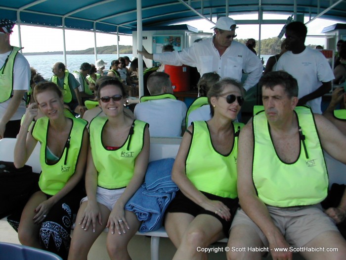 We all went on trip to feed the sting rays.