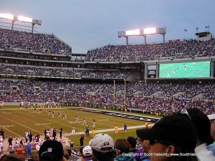 But that didn't keep the Ravens from beating the Bangles.