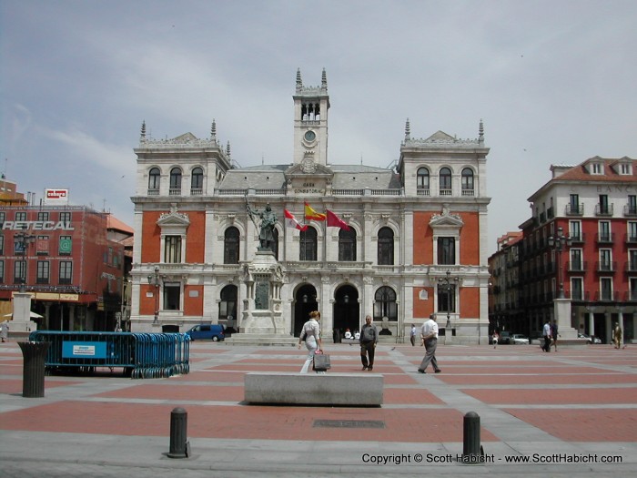 Plaza Major in Valladolid.