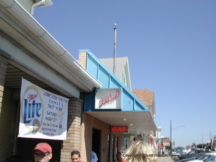 Our first bar......OH, did I mention this is a beer run?