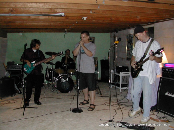 The Drunk Monkeys rock the house! (all pics of band taken by Brian Shadrick)