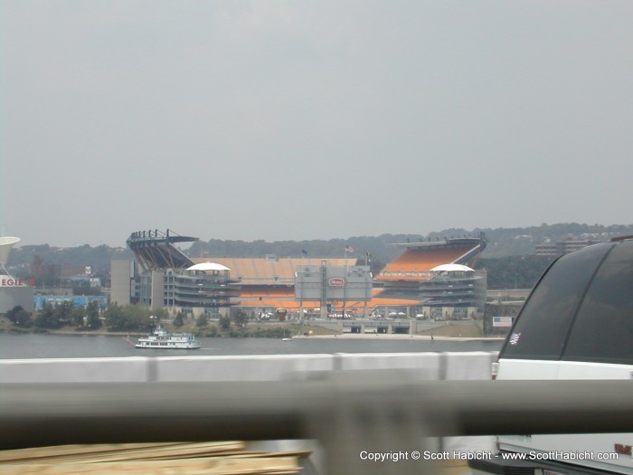 Going by Pittsburgh, this is where the Steelers play.