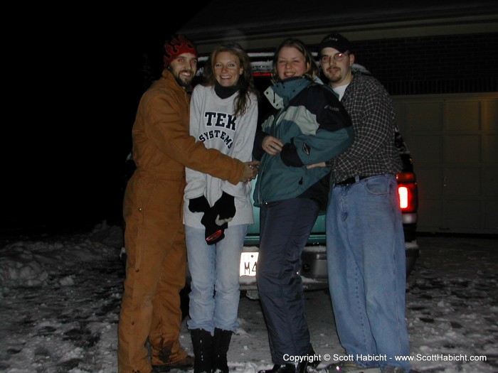 Snowy fun in early January.