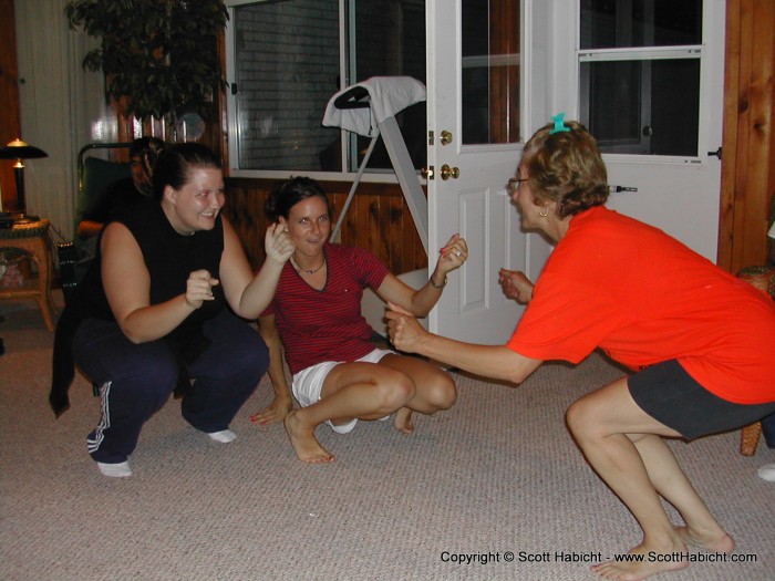 As with any family function, lots of silly dancing.