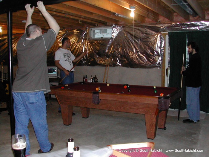 Screw the band, lets make a living out of shooting pool.