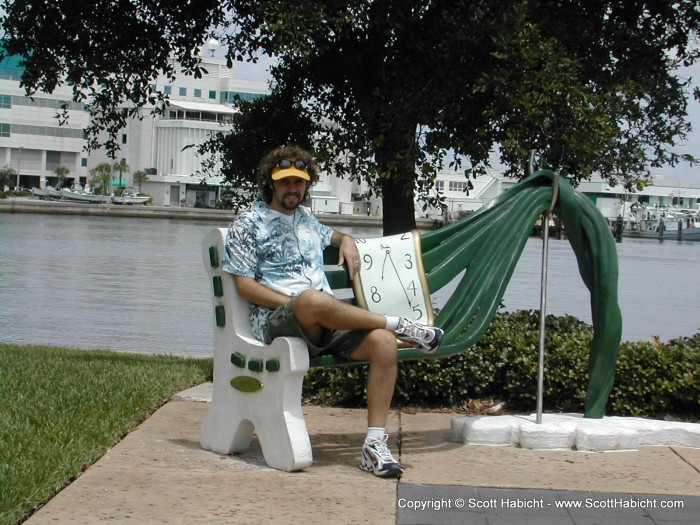 Now that is a cool bench.