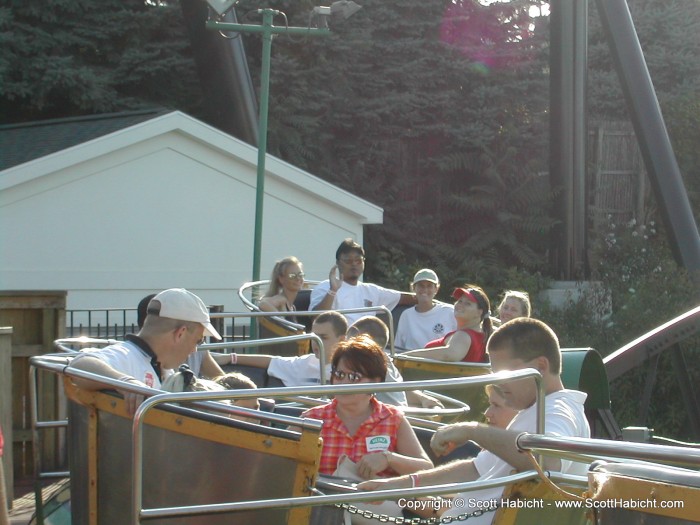 This was a ride built in 1927, it's a historic landmark.