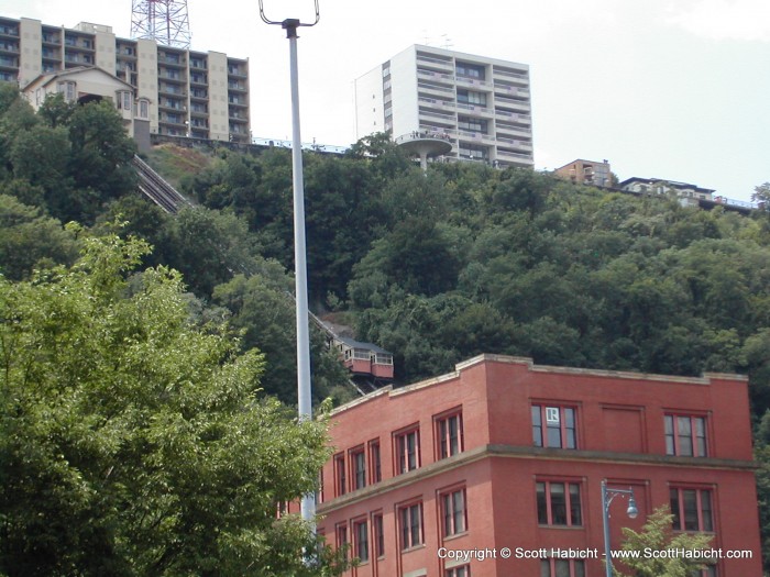 The infamous Pittsburgh incline.