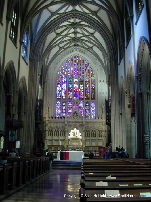 St Michaels church. This was used a morge during the intial days after the attacks.