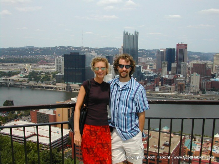 Most of which come to have their picture taken on the overlook.