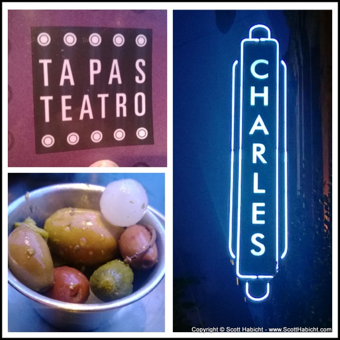 Tapas Teatro is always a fun place to go before and after a movie at the Charles Theater.