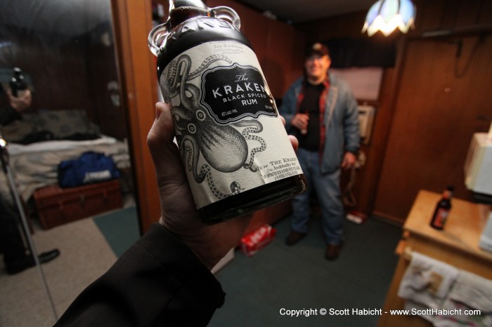 When Joe arrived, he brought the kraken with him.