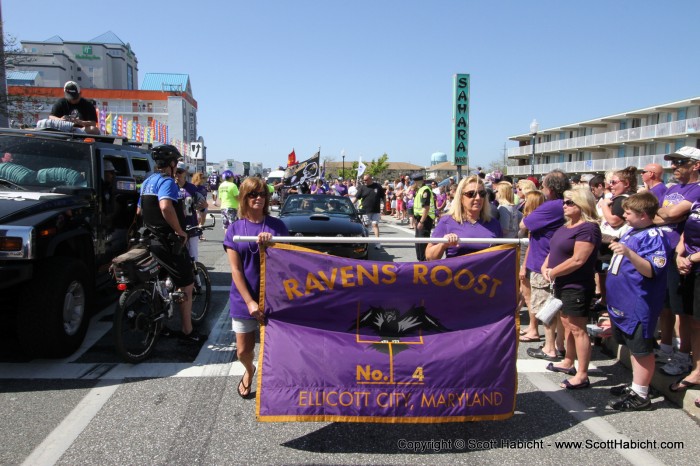 The next morning we joined our Roost in the parade for all the Roosts.