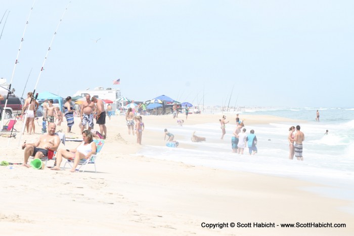 If you ever get the chance to hang on the beach at Assateague, I recommend it. It's a different crowd than at O.C.