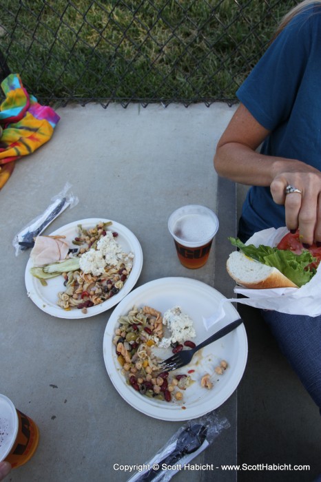 And Kel and I enjoyed our plates.