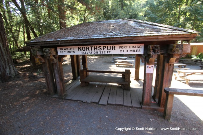 Almost 2 hours later we arrived at our destination in Northspur (the train only traveled at about 13Mph/20Kph).